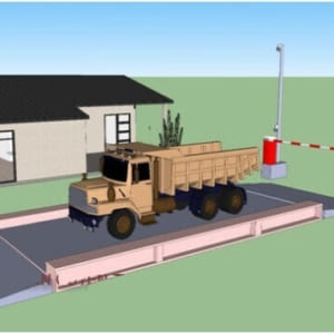 Hệ thống đếm xe kết hợp cân tải trọng